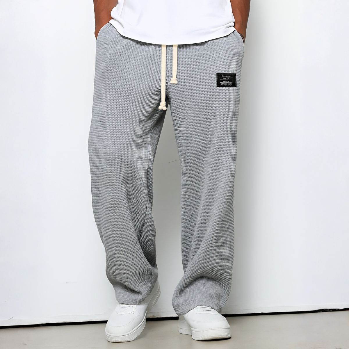 Levante · Pantalón de textura waffle y pernera ancha · Imagen 4